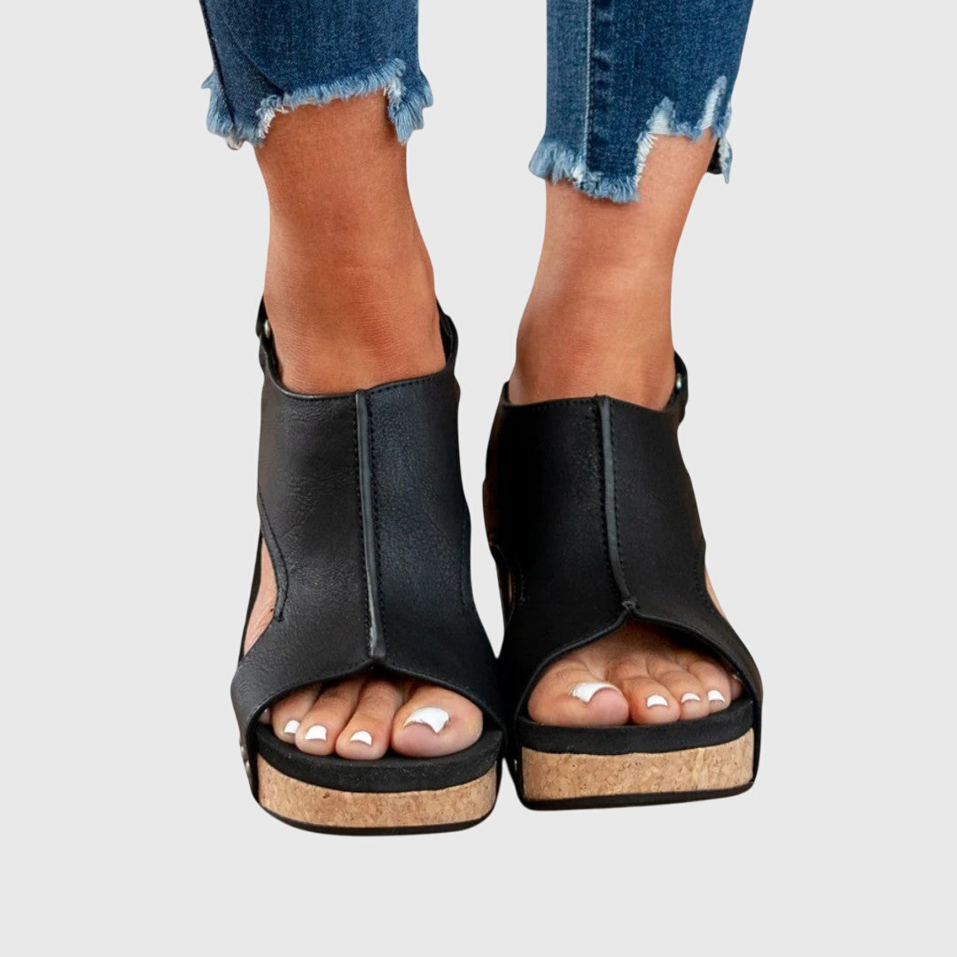 Orthopedic Studded Wedge Sandals for Women