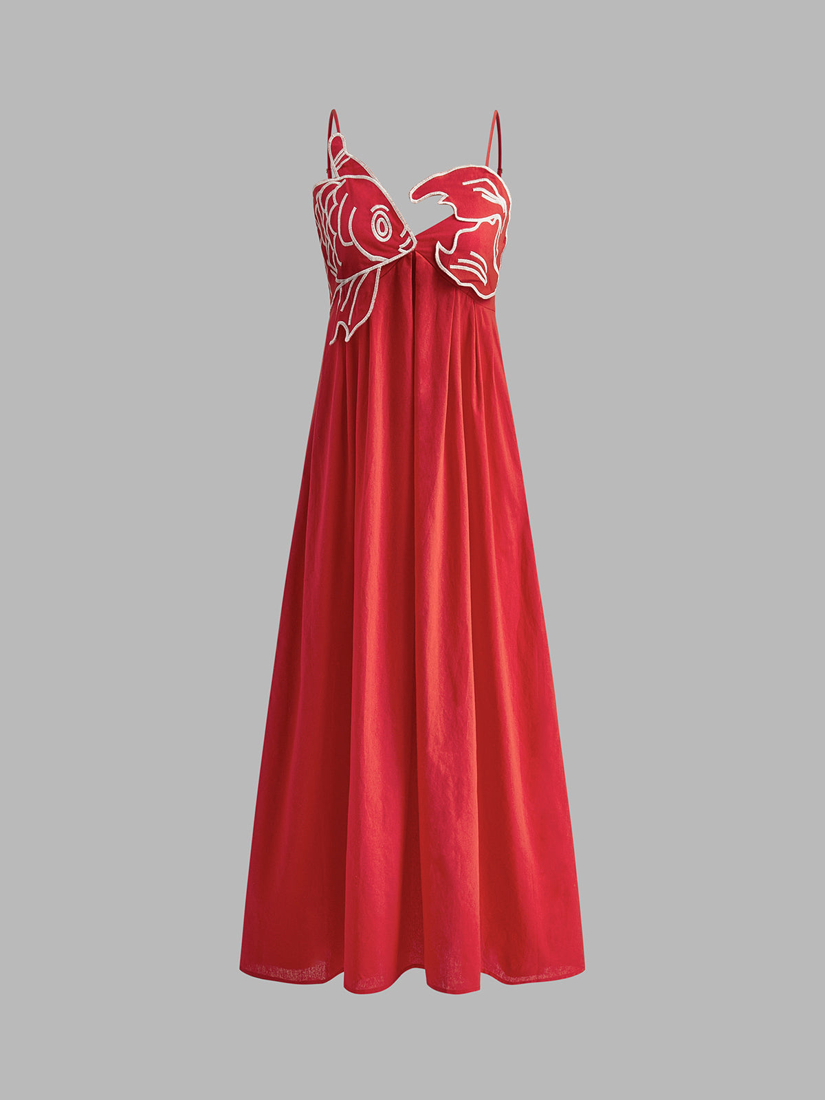 Embroidered Maxi Summer Dress for Women